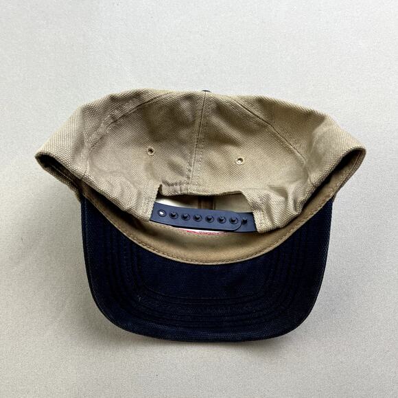 Vintage Cars Hat Cap Snapback Tan Canvas ACDelco Mechanic Auto Shop Adjustable - Picture 4 of 9